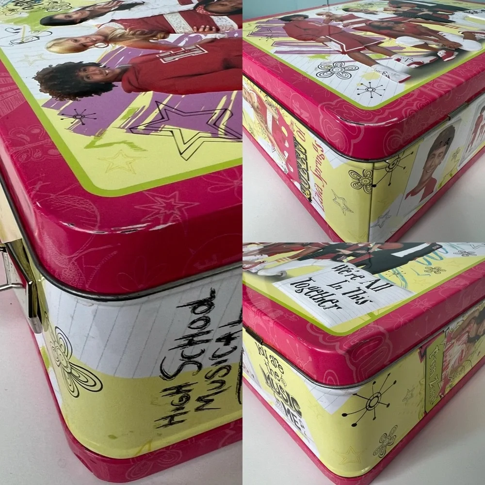 High School‎ Musical Original Vintage Metal Lunch Box.